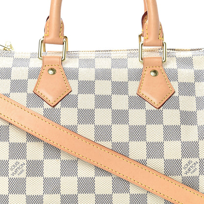 Louis Vuitton Damier Azur Speedy Bandouliere 25 8 of 15