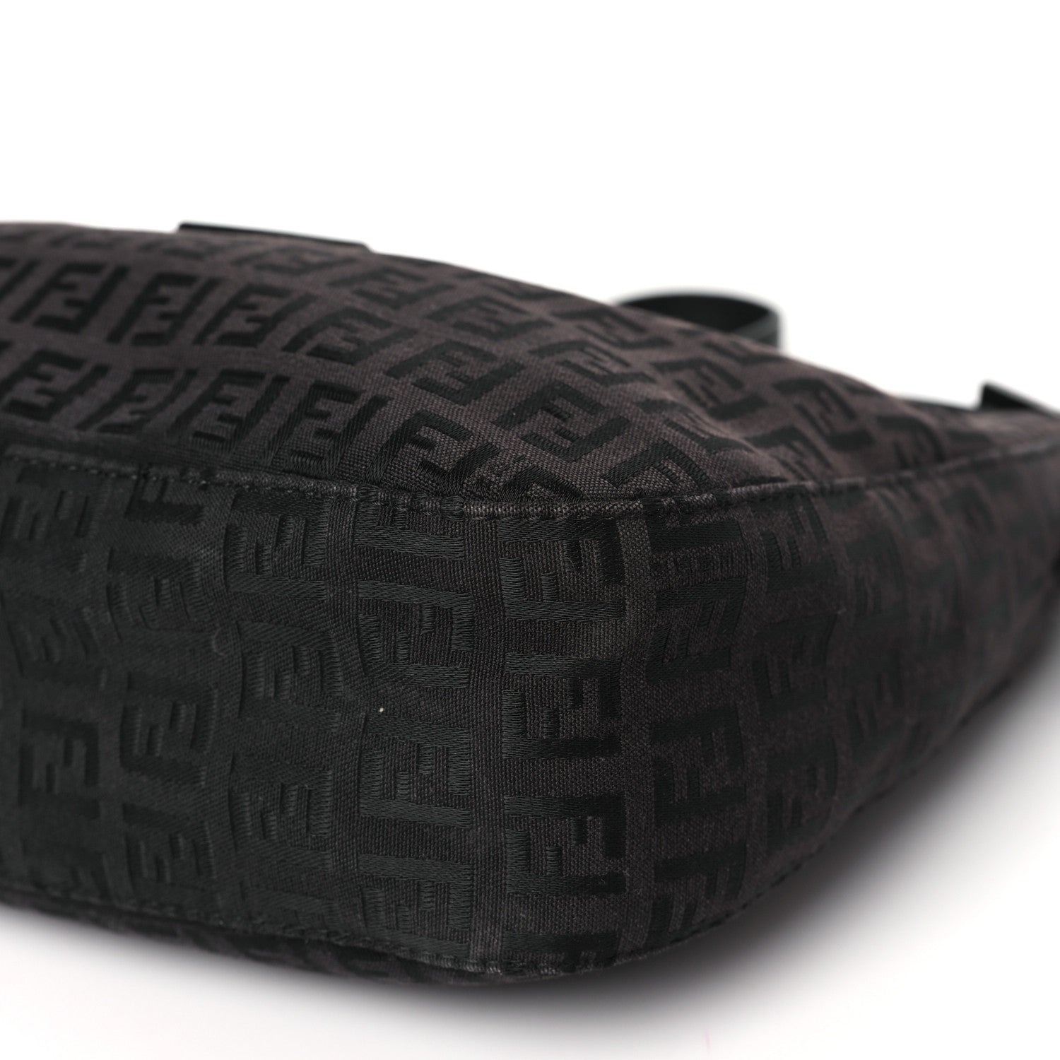 Fendi Zucchino Small Hobo Black 10 of 10