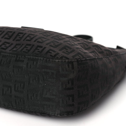 Fendi Zucchino Small Hobo Black 10 of 10