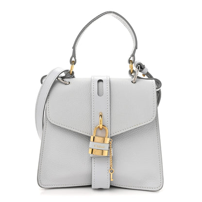 Chloe Grained Calfskin Small Aby Day Shoulder Bag Light Cloud 1 of 14