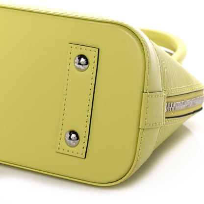 Louis Vuitton Epi Jacquard Alma BB Yellow Citron 7 of 8