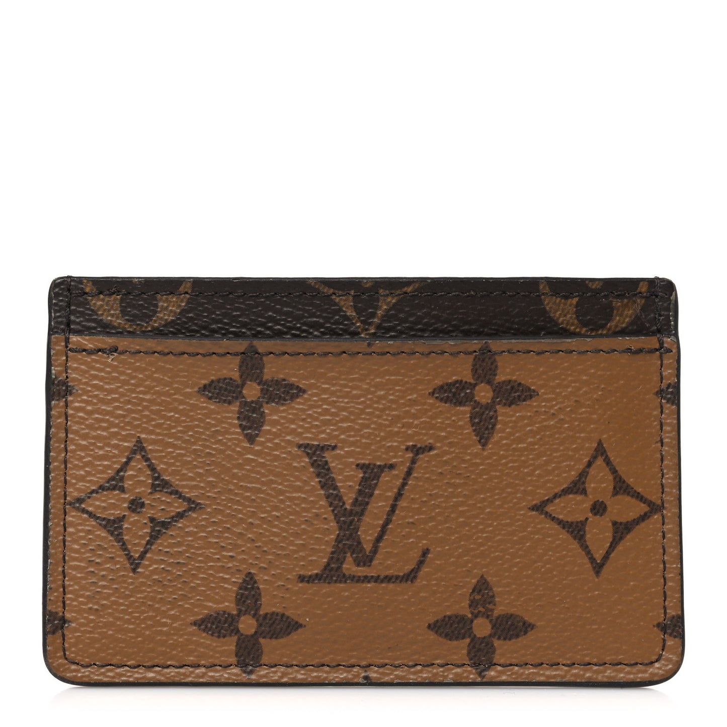 Reverse Monogram Card Holder