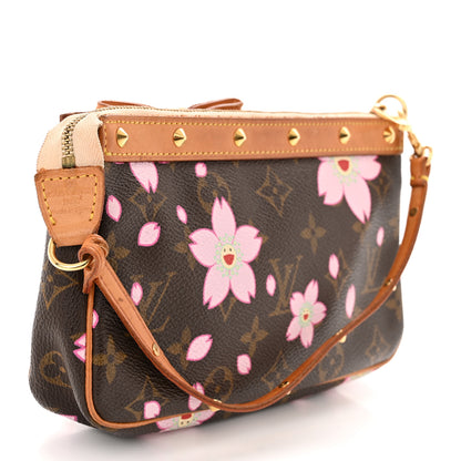 Louis Vuitton Monogram Cherry Blossom Pochette Accessories Brown 3 of 11