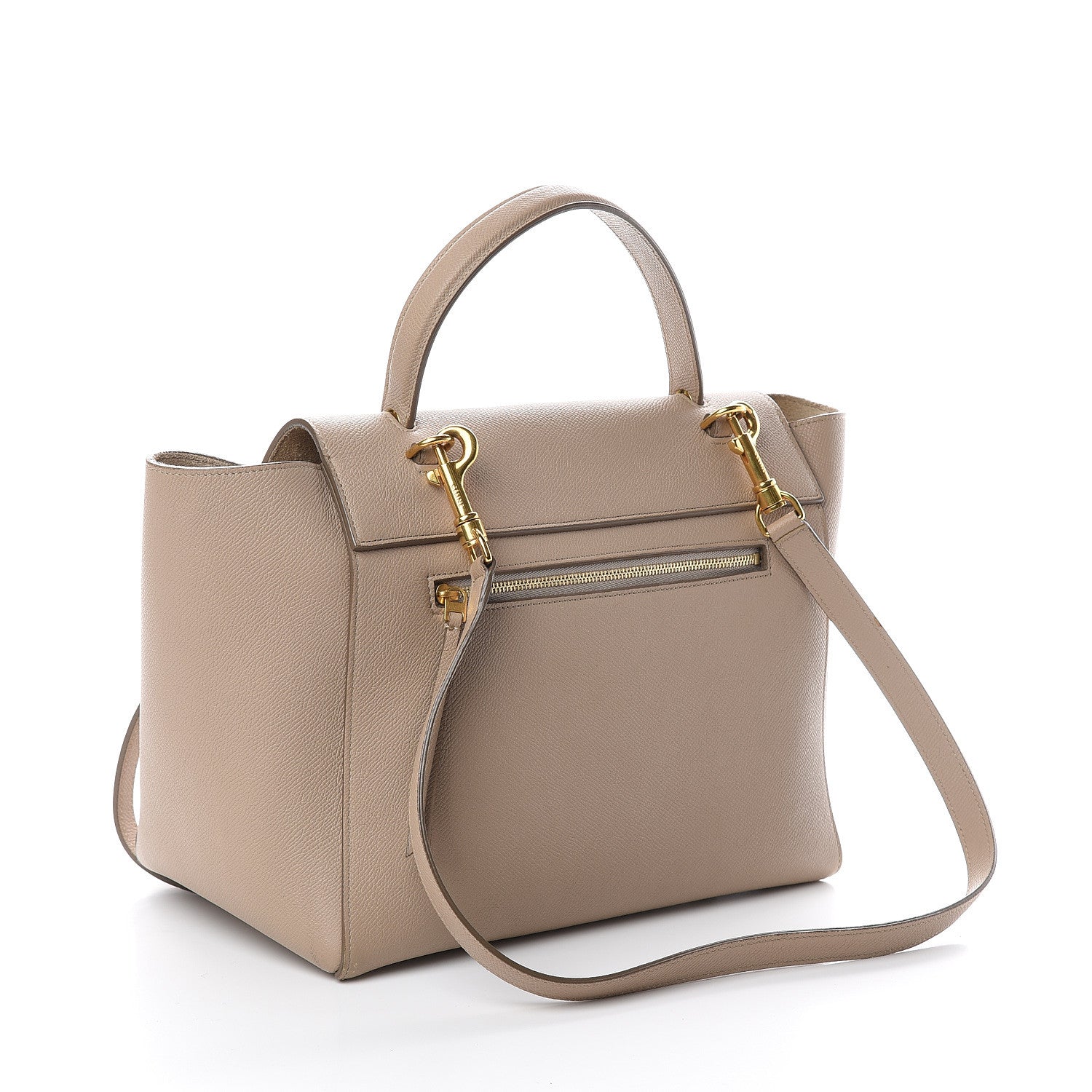 Celine Grained Calfskin Mini Belt Bag Light Taupe 2 of 8