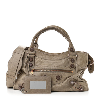 Balenciaga Agneau Giant 21 Rose Gold Hardware City Papyrus 1 of 15