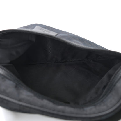 Gucci Monogram Flat Messenger Bag Black 4 of 9