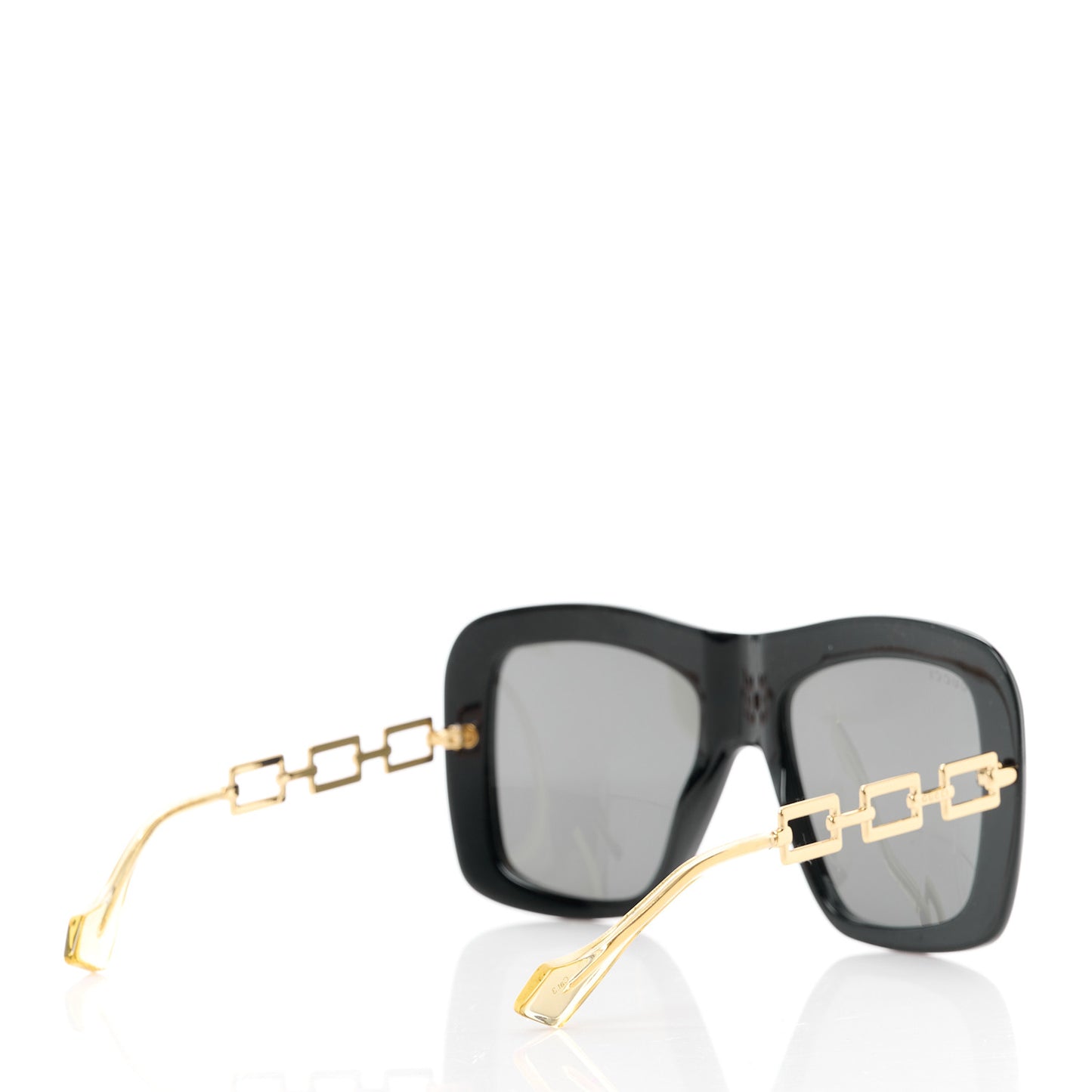 Oversize Square Frame GG0499S Sunglasses Black