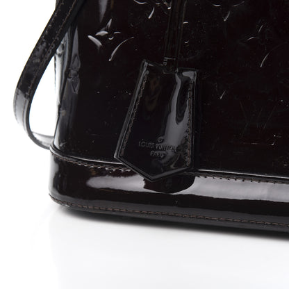 Louis Vuitton Vernis Alma BB Amarante 11 of 11