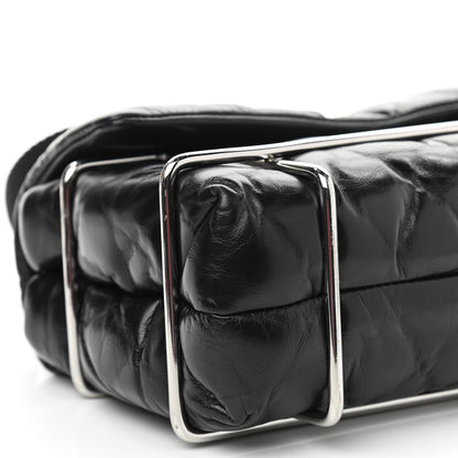 Alexander Wang Calfskin Quilted Halo Crossbody Bag Black 9 of 10