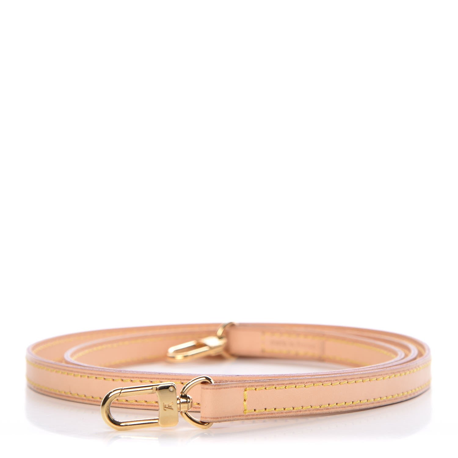 Louis Vuitton Vachetta 12mm Long Shoulder Strap VVN 1 of 4