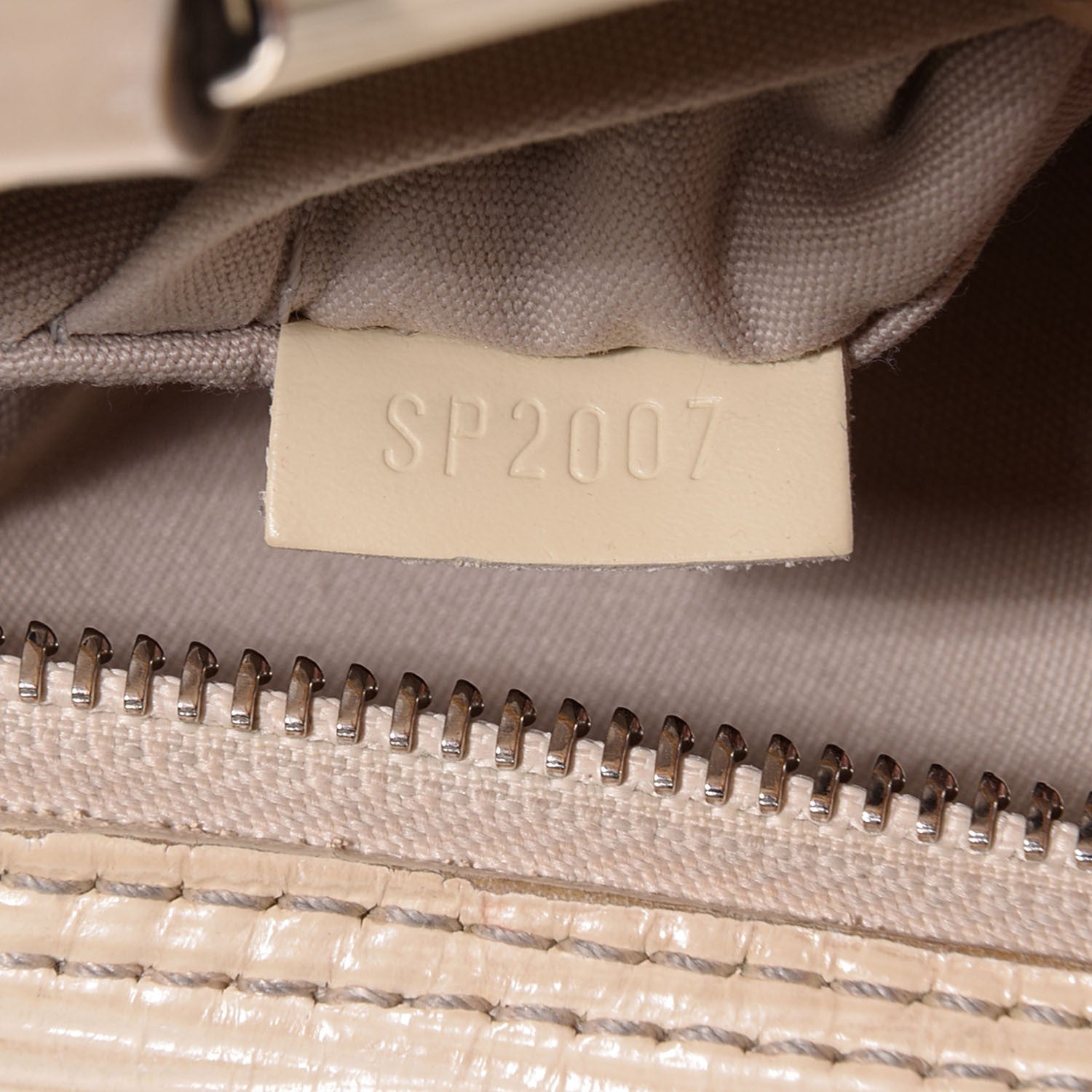 Louis Vuitton Epi Speedy 25 Ivory 6 of 7