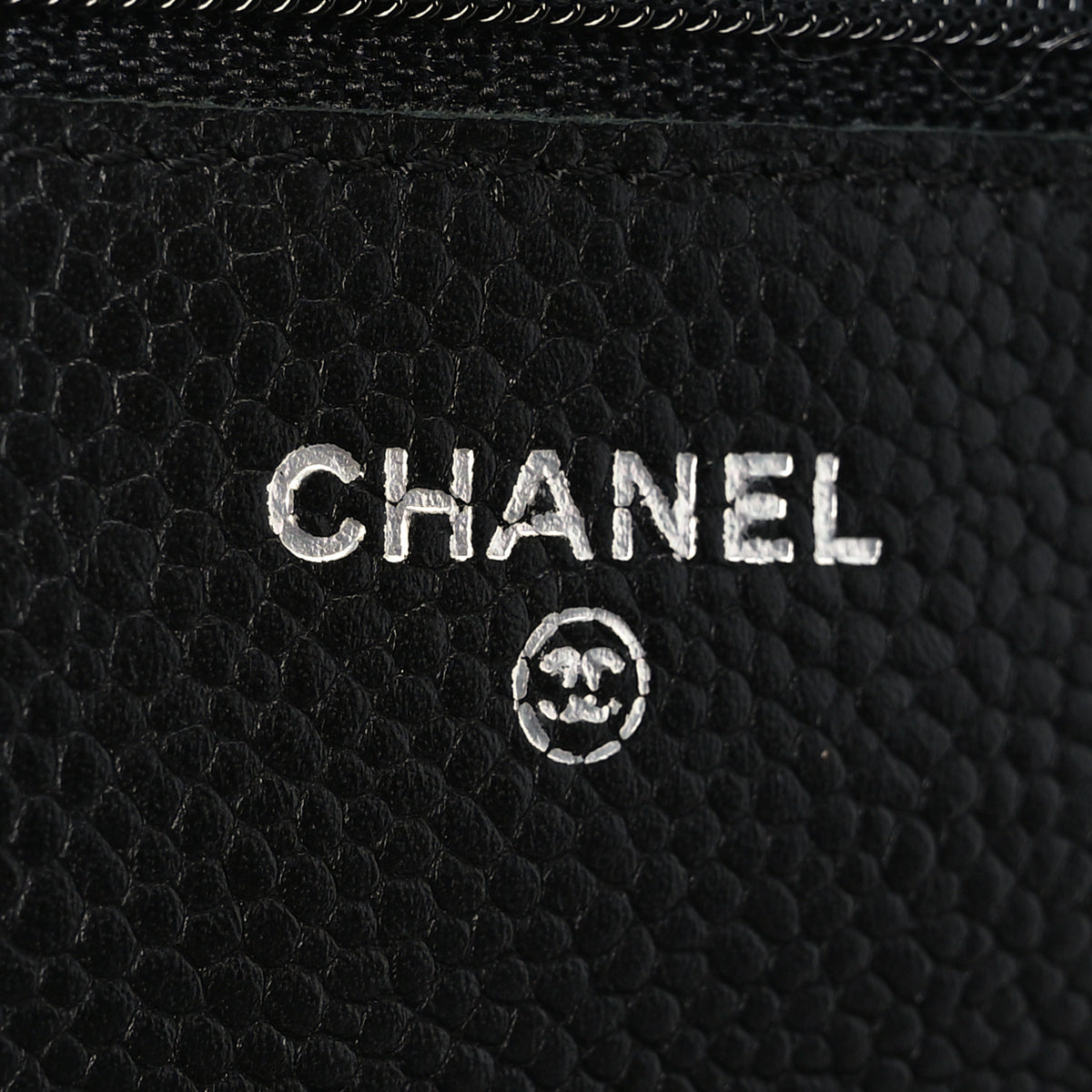Chanel Caviar Quilted Wallet on Chain WOC Black 6 of 12