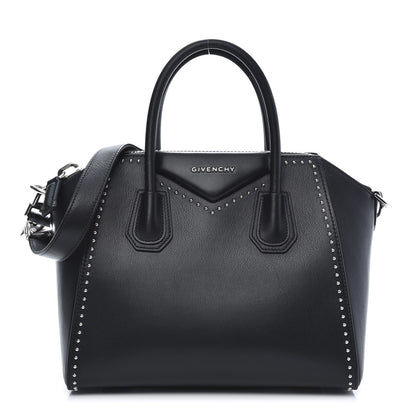 Givenchy Calfskin Small Studded Antigona Black 1 of 15