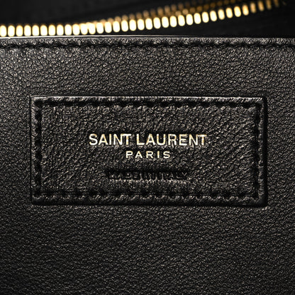 Saint Laurent Lambskin Matelasse Monogram Large Jamie 4.3 Black 6 of 10