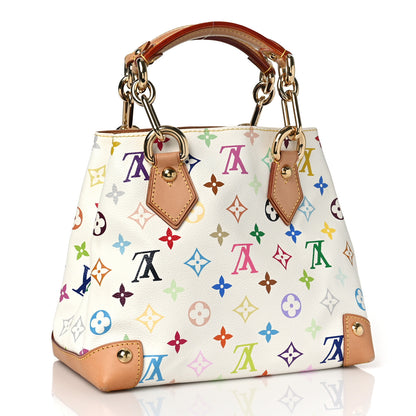 Louis Vuitton Monogram Multicolor Audra White 3 of 8