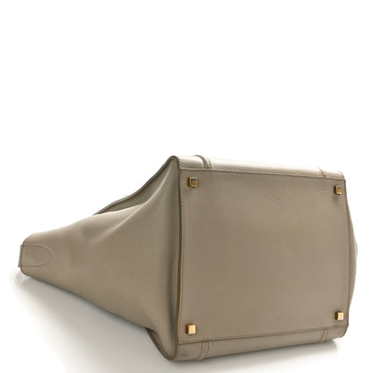Celine Supple Calfskin Medium Phantom Luggage Beige 4 of 16
