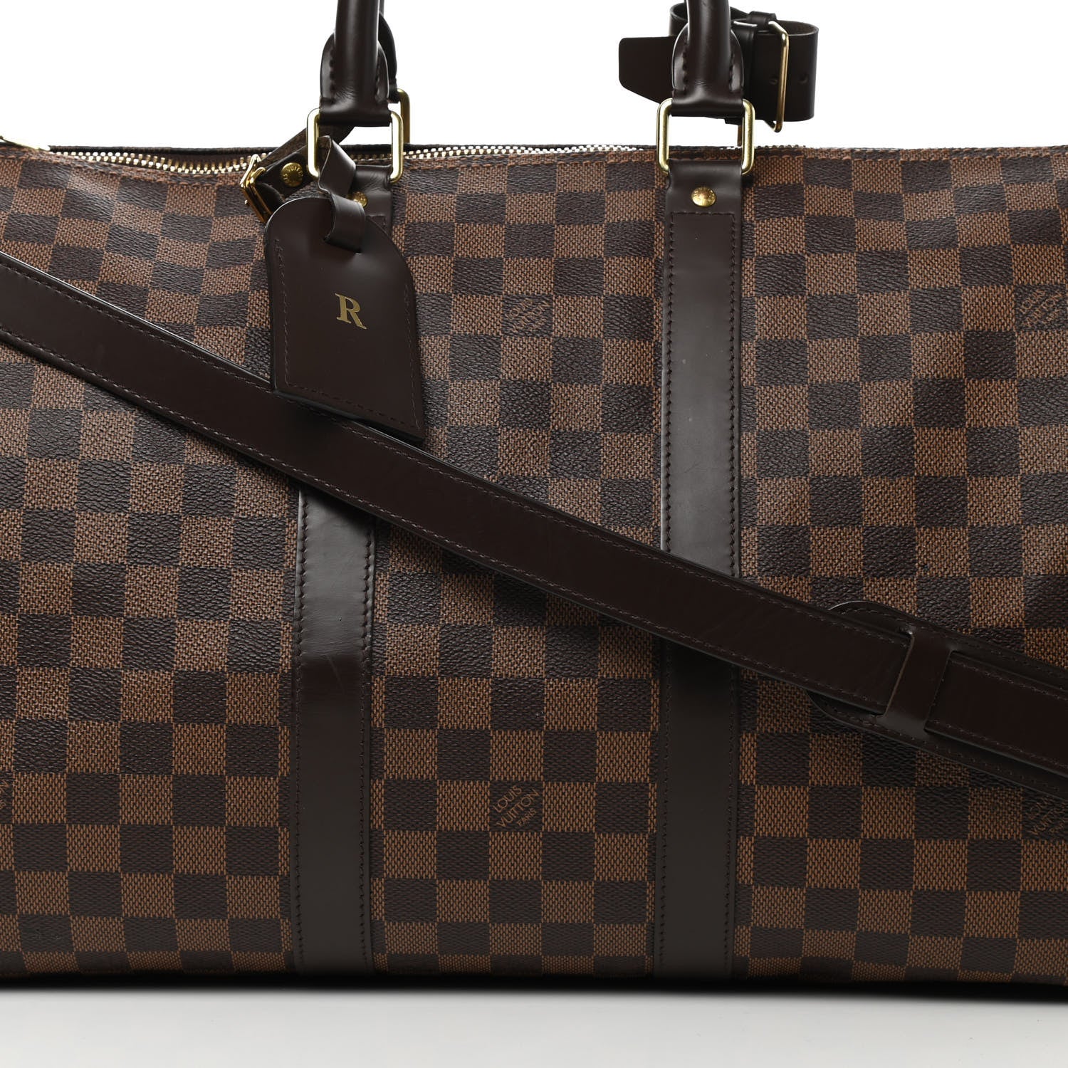 Louis Vuitton Damier Ebene Keepall Bandouliere 45 9 of 20