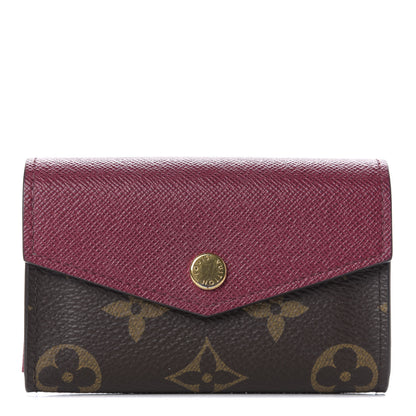 Louis Vuitton Monogram Sarah Multicartes Fuchsia 1 of 9