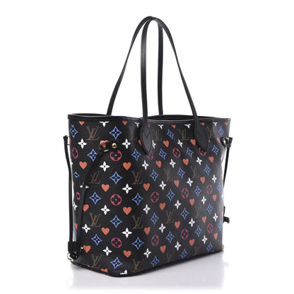Louis Vuitton Game On Neverfull MM Black 3 of 10
