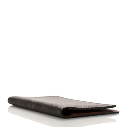 Louis Vuitton Monogram Checkbook Holder Case Wallet 4 of 7