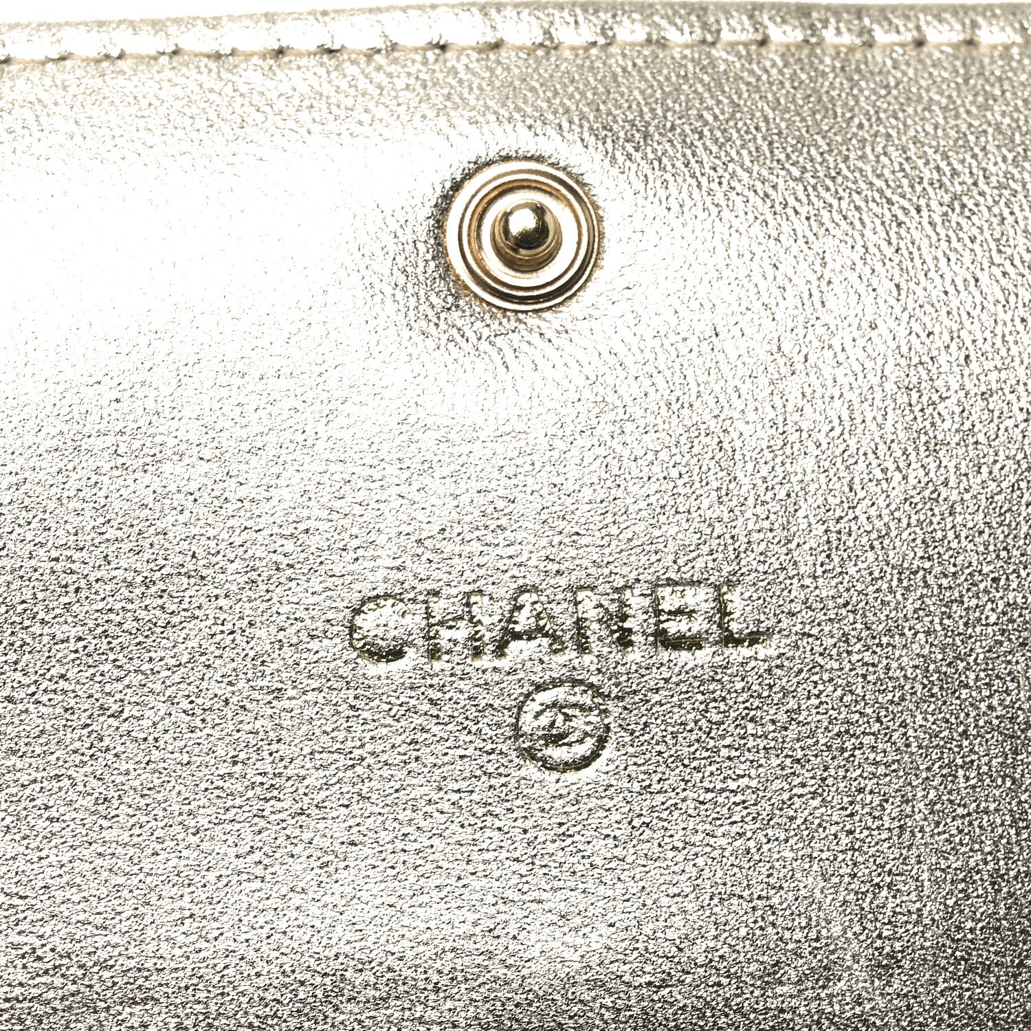 Chanel Denim CC Flap Wallet Blue 6 of 8