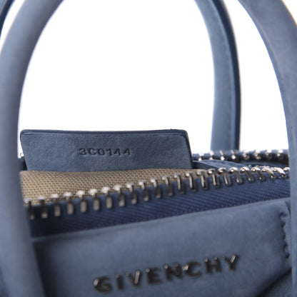 Givenchy Nubuck Mini Antigona Blue 9 of 9