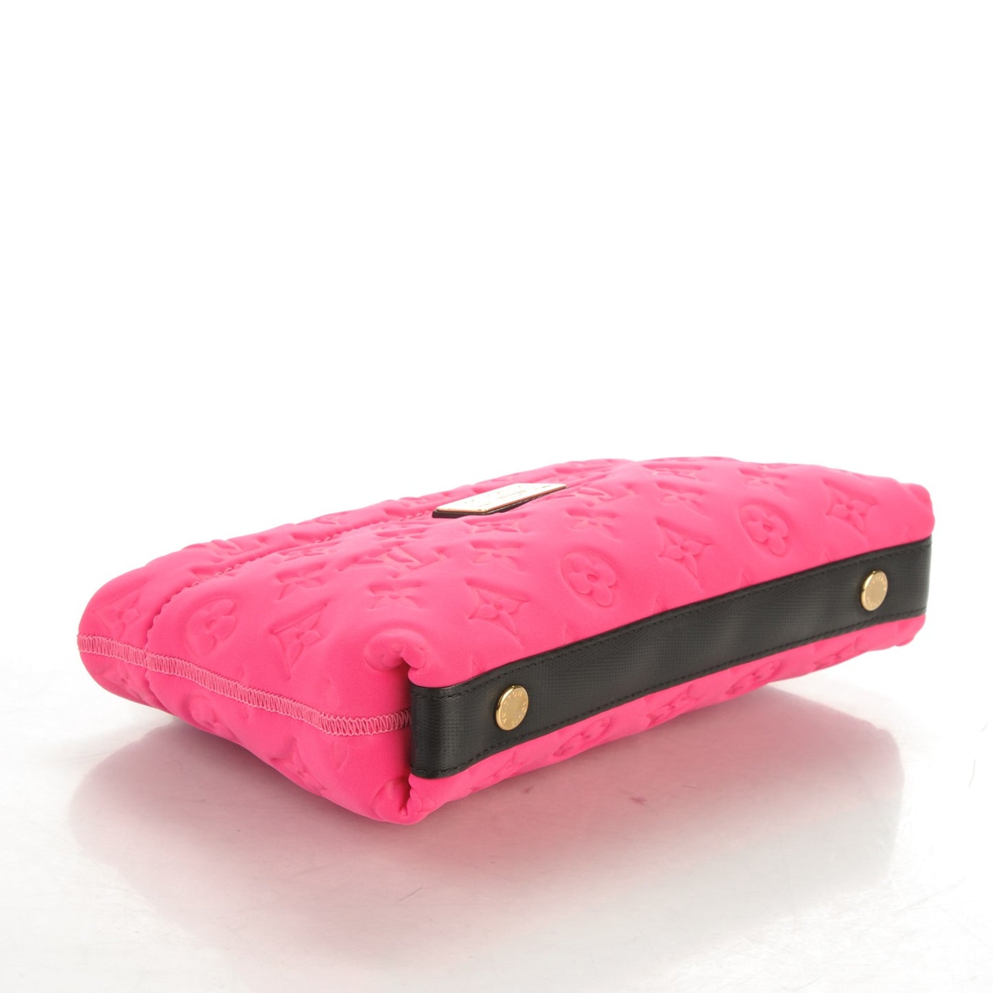 Monogram Scuba Clutch Pochette Fuchsia