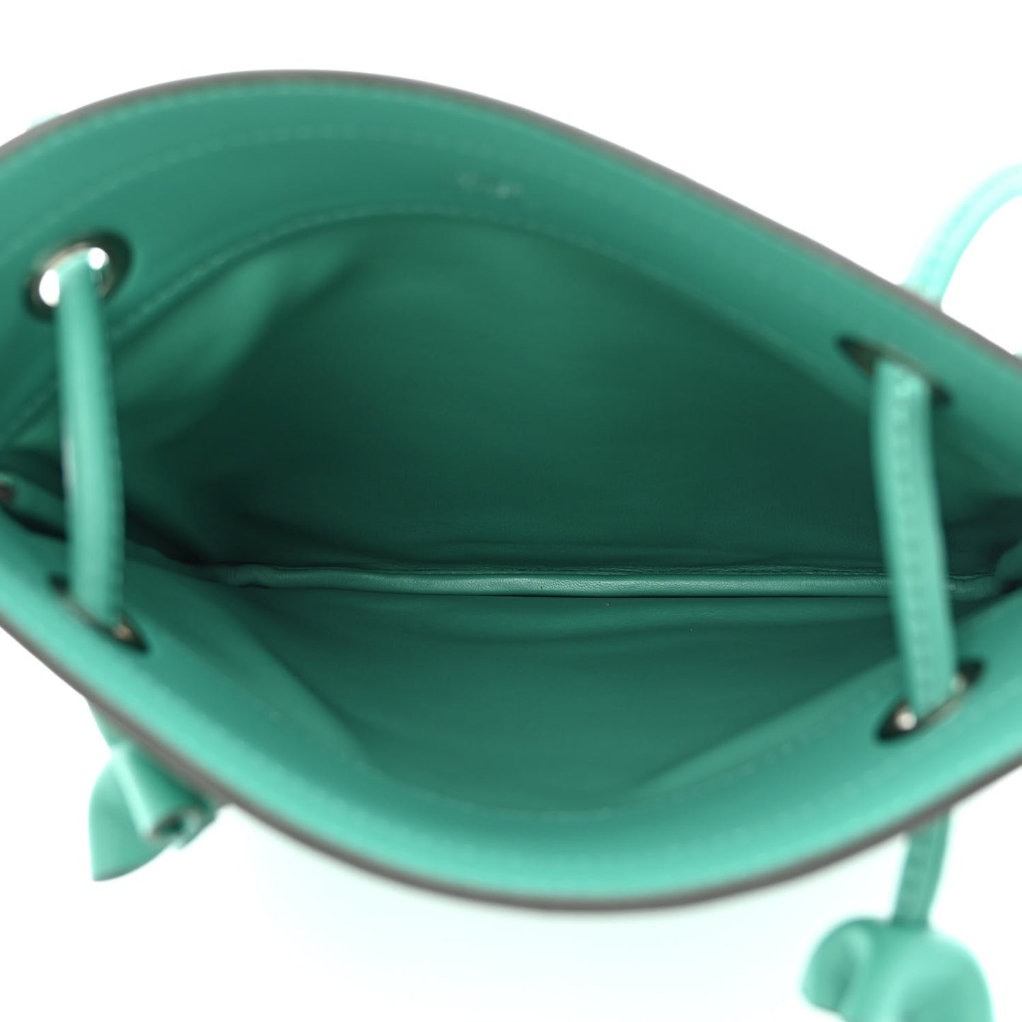Milo Lambskin Swift Mini Aline Vert Verone
