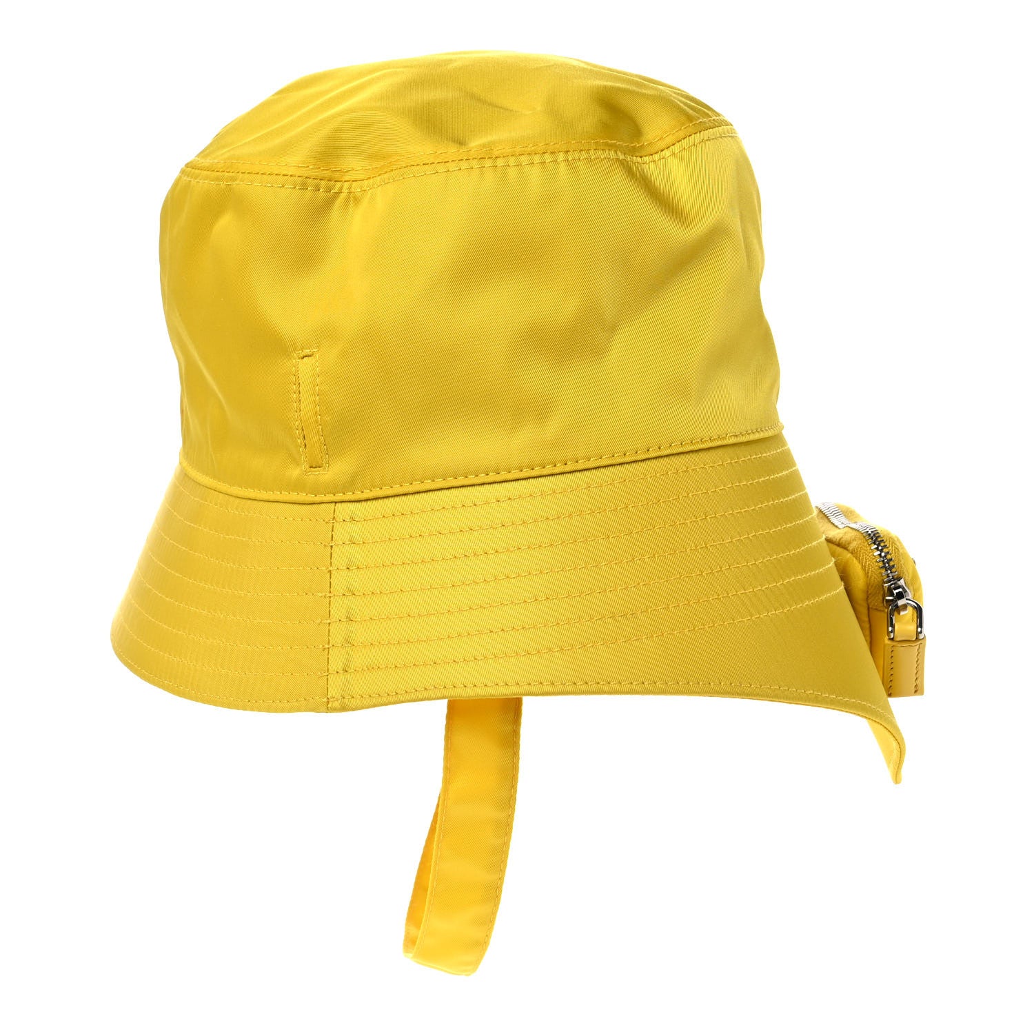 Prada Re-Nylon Mens Multifunctional Bucket Hat L Giallo 6 of 10