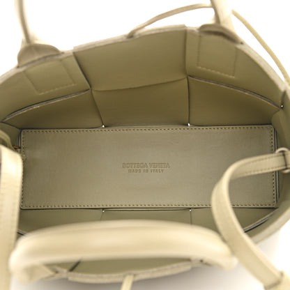 Bottega Veneta Nappa Maxi Intreccio Mini Arco Tote Taupe 6 of 10