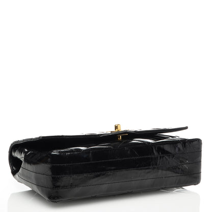 Chanel Patent Quilted Small Single Flap Black 4 of 9