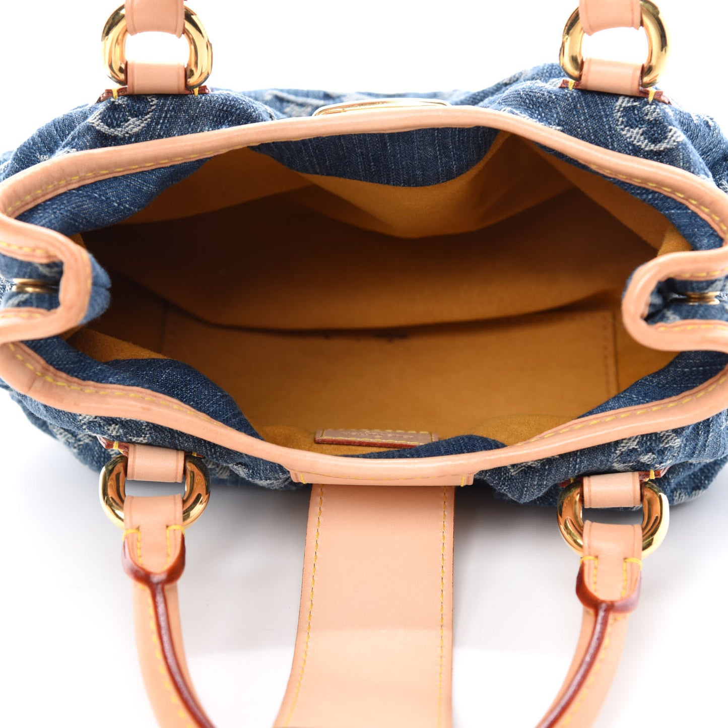 Monogram Denim Pleaty Blue