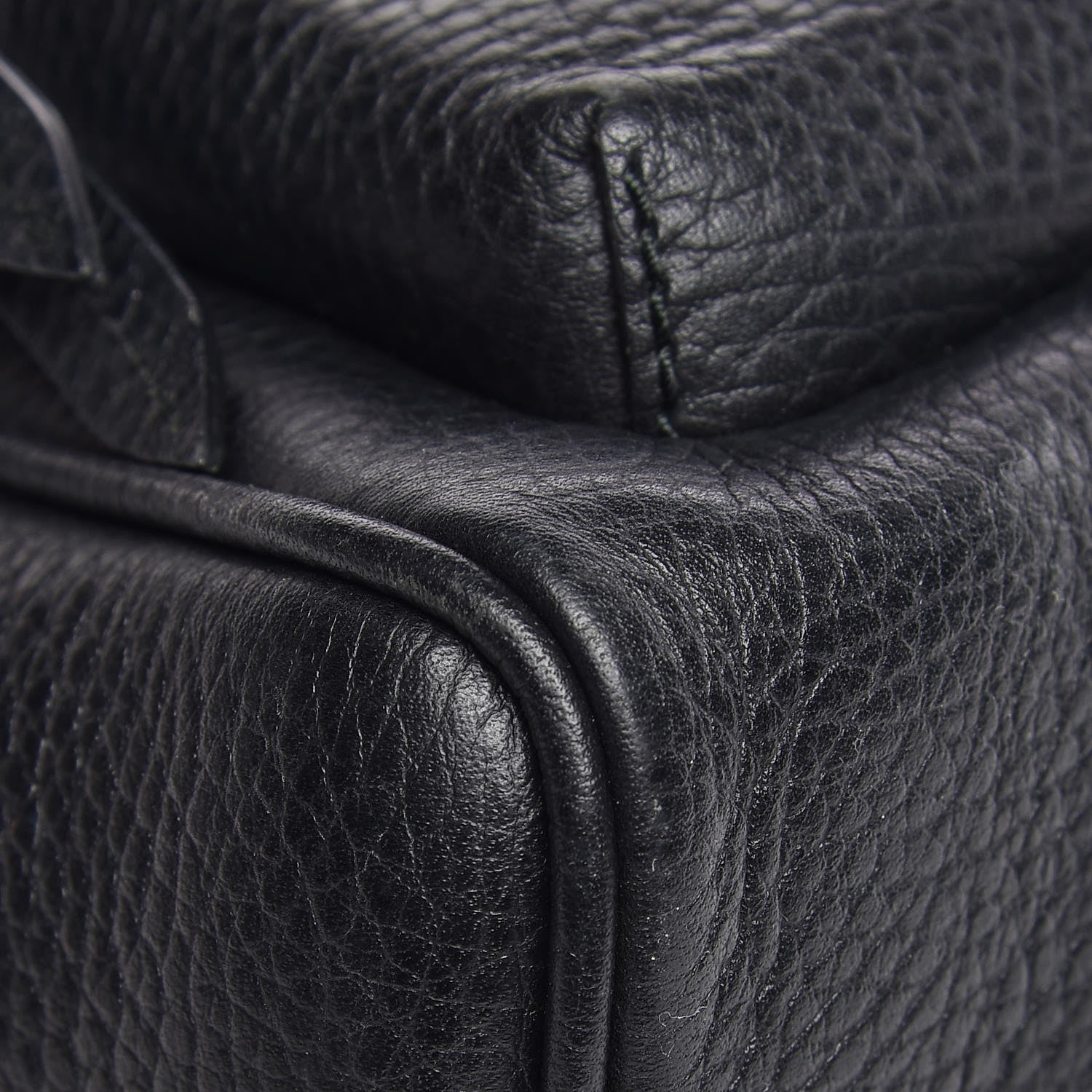 Gucci Pebbled Calfskin Soho Chain Backpack Black 10 of 11