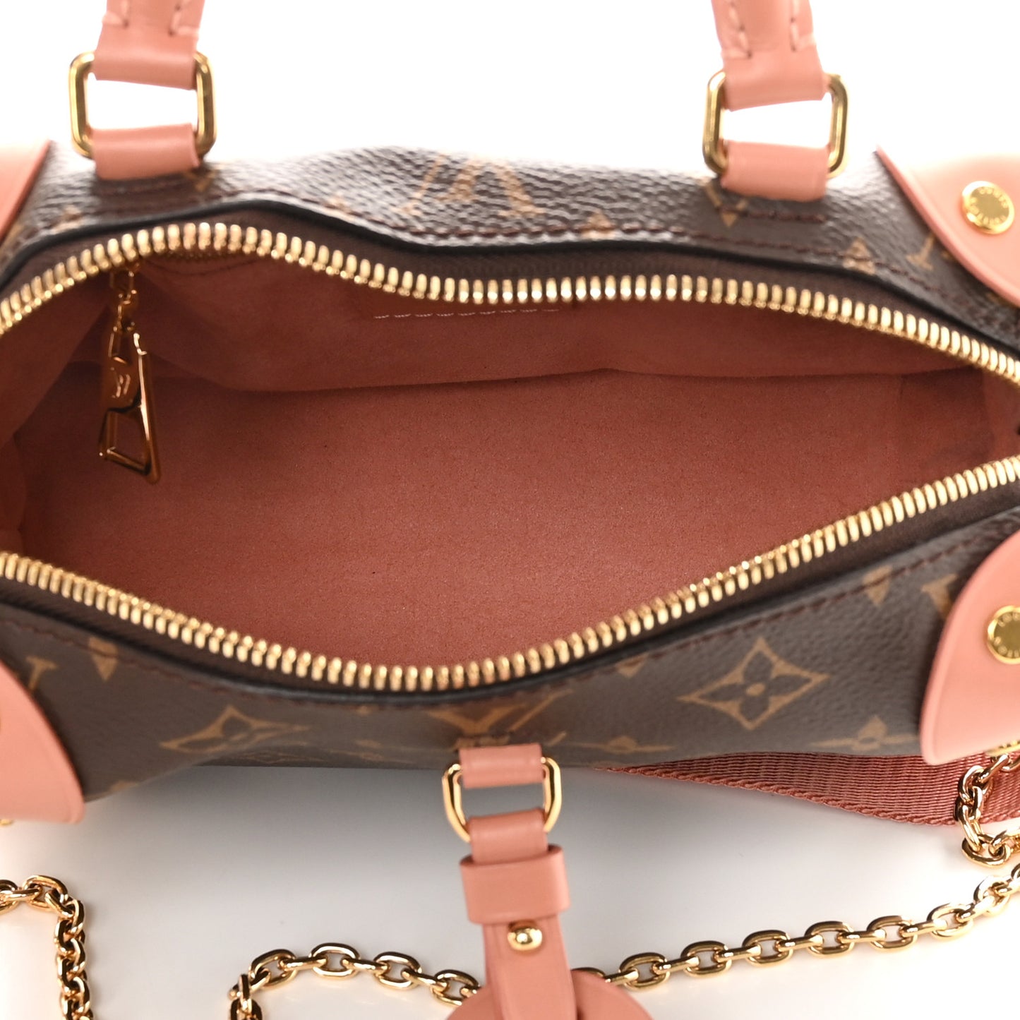 Monogram Petite Malle Souple Peach