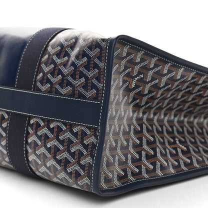 Goyard Goyardine Villette Tote Blue 9 of 9