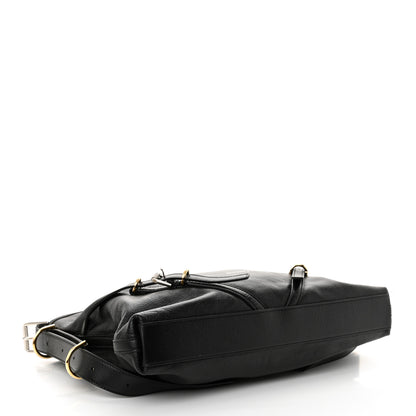 Givenchy Tumbled Calfskin Corset Medium Voyou Bag Black 4 of 11
