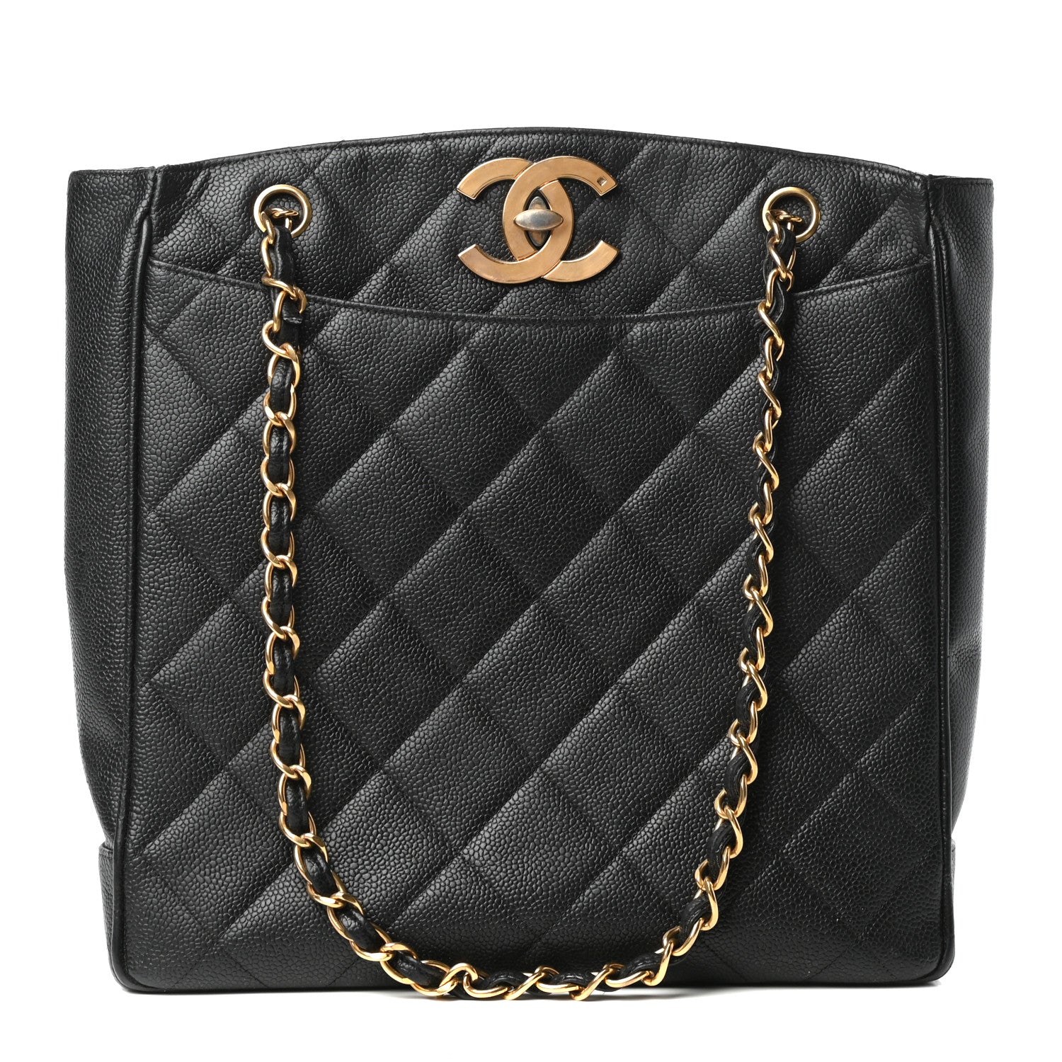 Chanel Caviar Shopper Tote Black 1 of 9