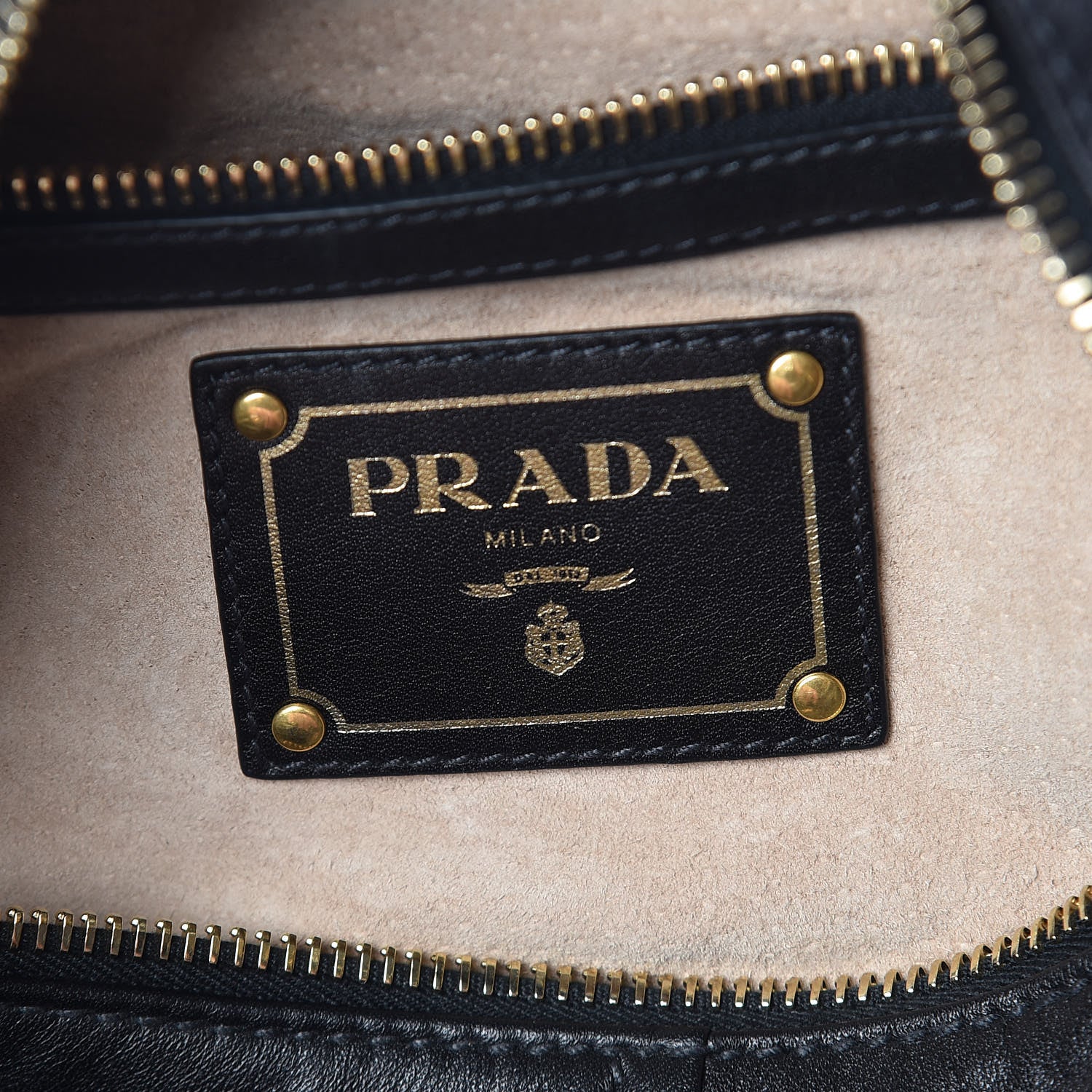 Prada Soft Calfskin Hobo Black 6 of 12