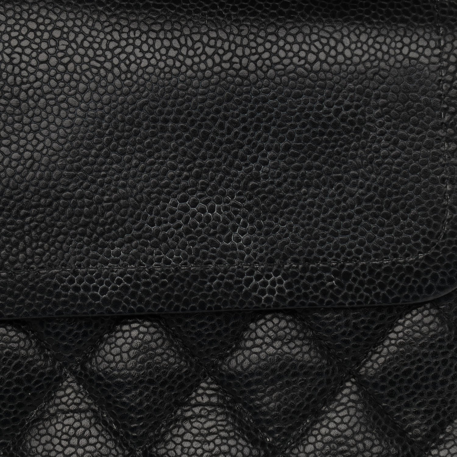 Chanel Caviar Quilted Medium Double Flap Black 9 of 12
