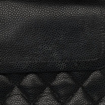 Chanel Caviar Quilted Medium Double Flap Black 9 of 12