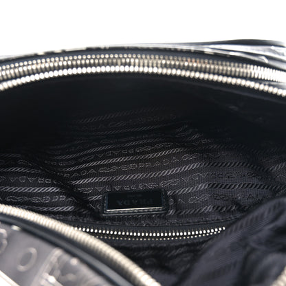 Prada X JAMES JEAN Calfskin Comic Print Belt Bag Black 5 of 9