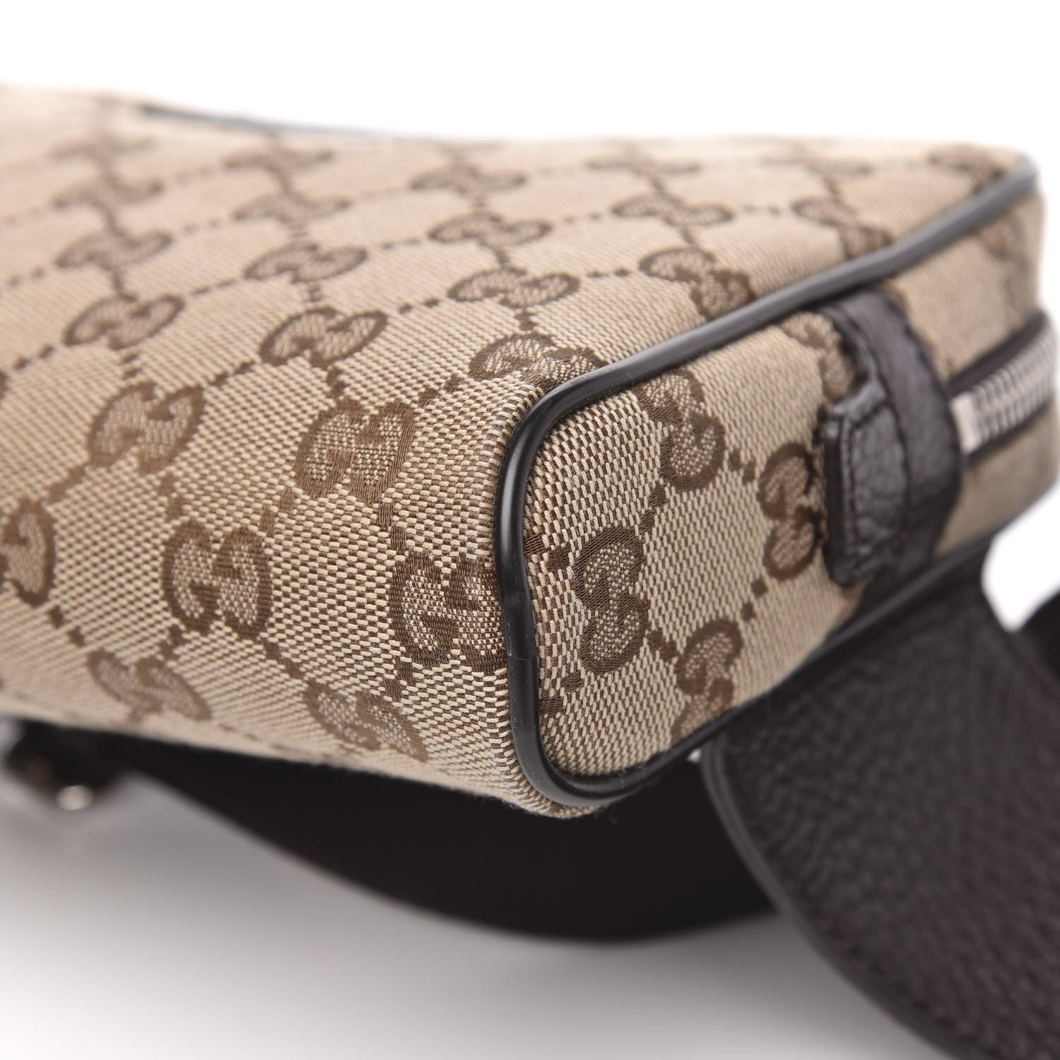 Gucci Monogram Belt Bag Dark Brown 10 of 10