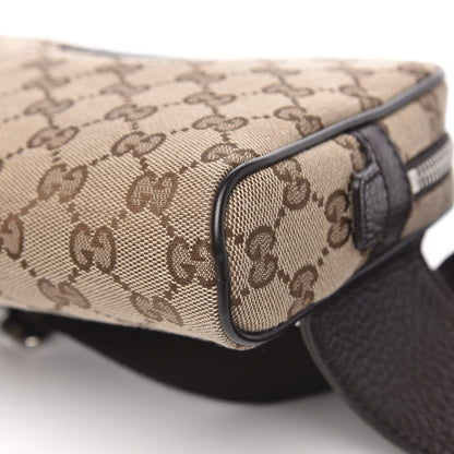 Gucci Monogram Belt Bag Dark Brown 10 of 10