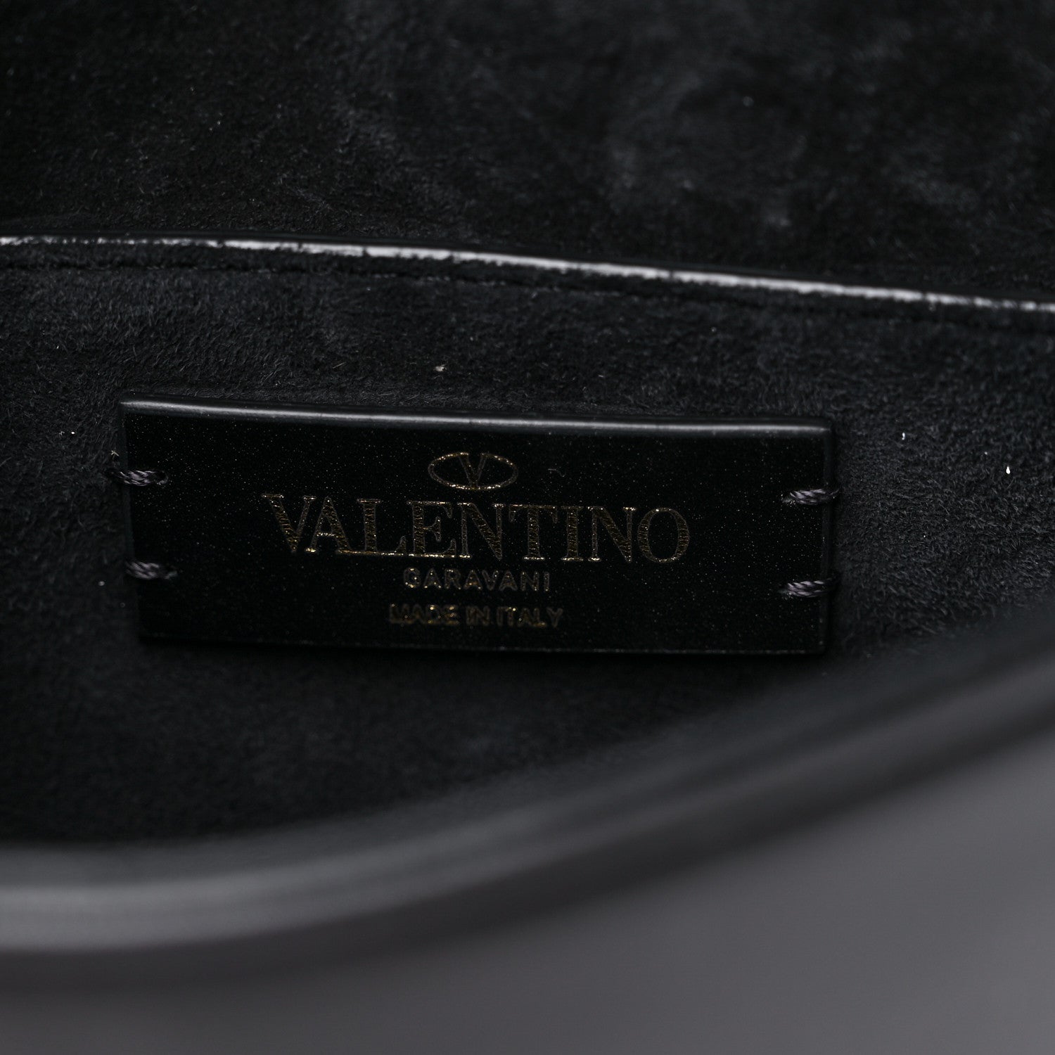 Valentino Garavani Smooth Calfskin Small VLogo Shoulder Bag Black 6 of 9