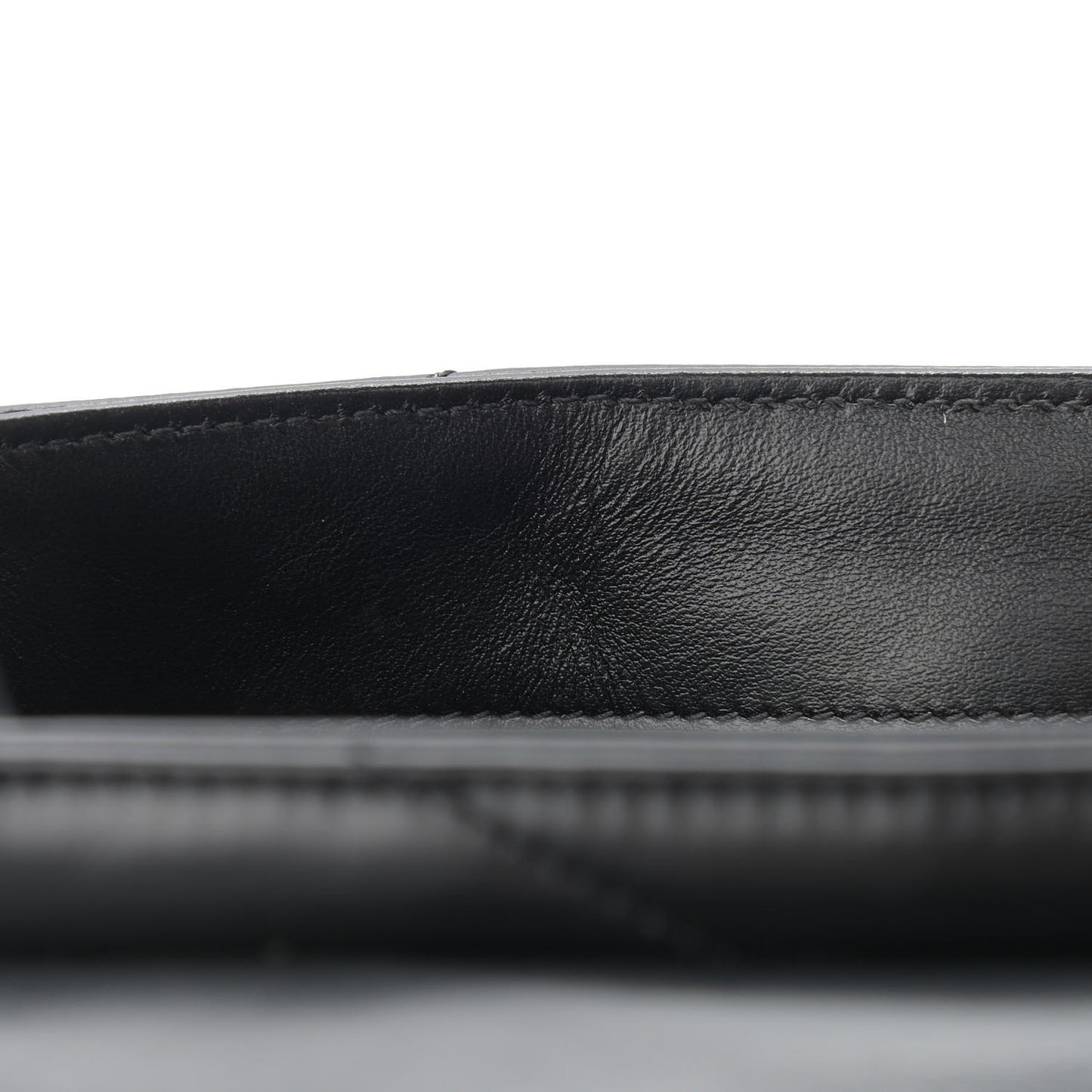 Calfskin Y Quilted Monogram Toy Loulou Crossbody Bag Black