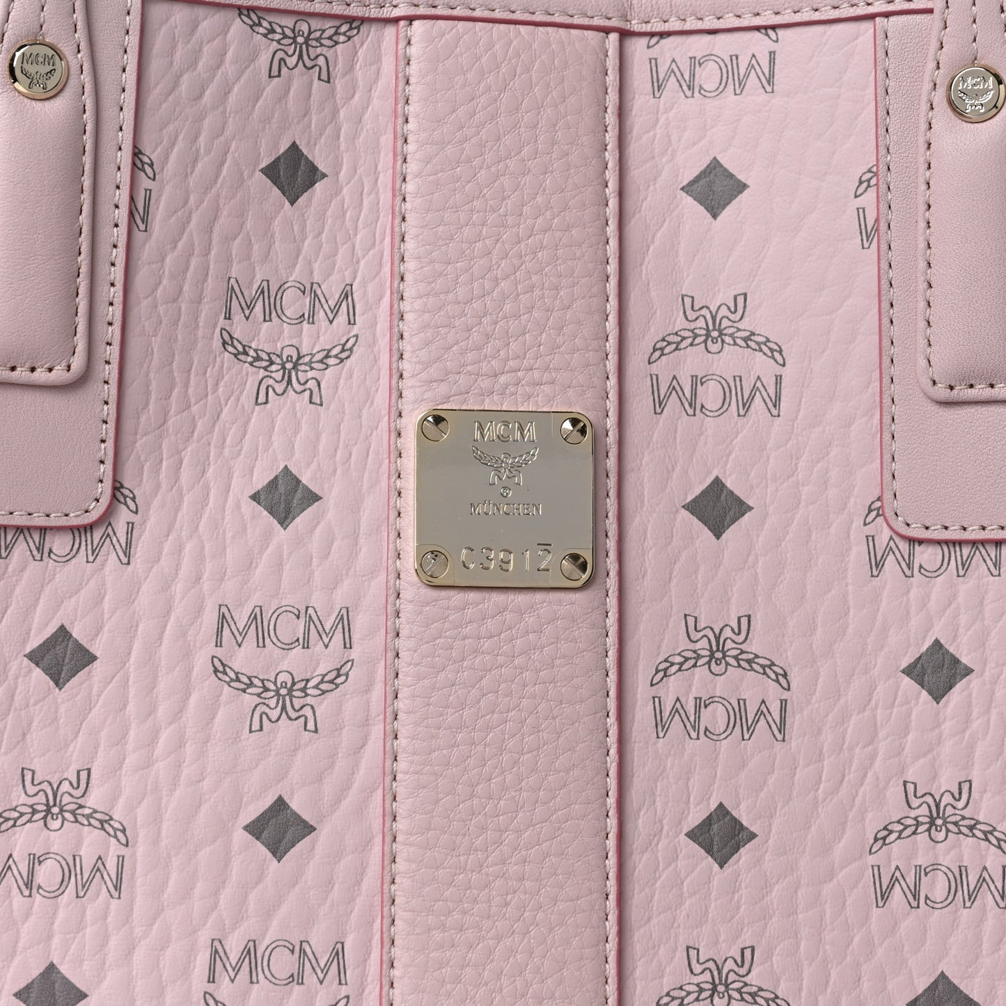 Visetos Medium Liz Reversible Shopper Tote Soft Pink