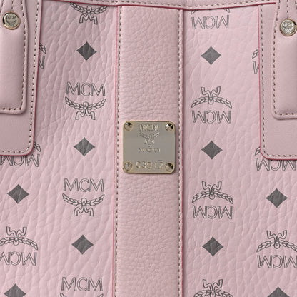 MCM Visetos Medium Liz Reversible Shopper Tote Soft Pink 11 of 16