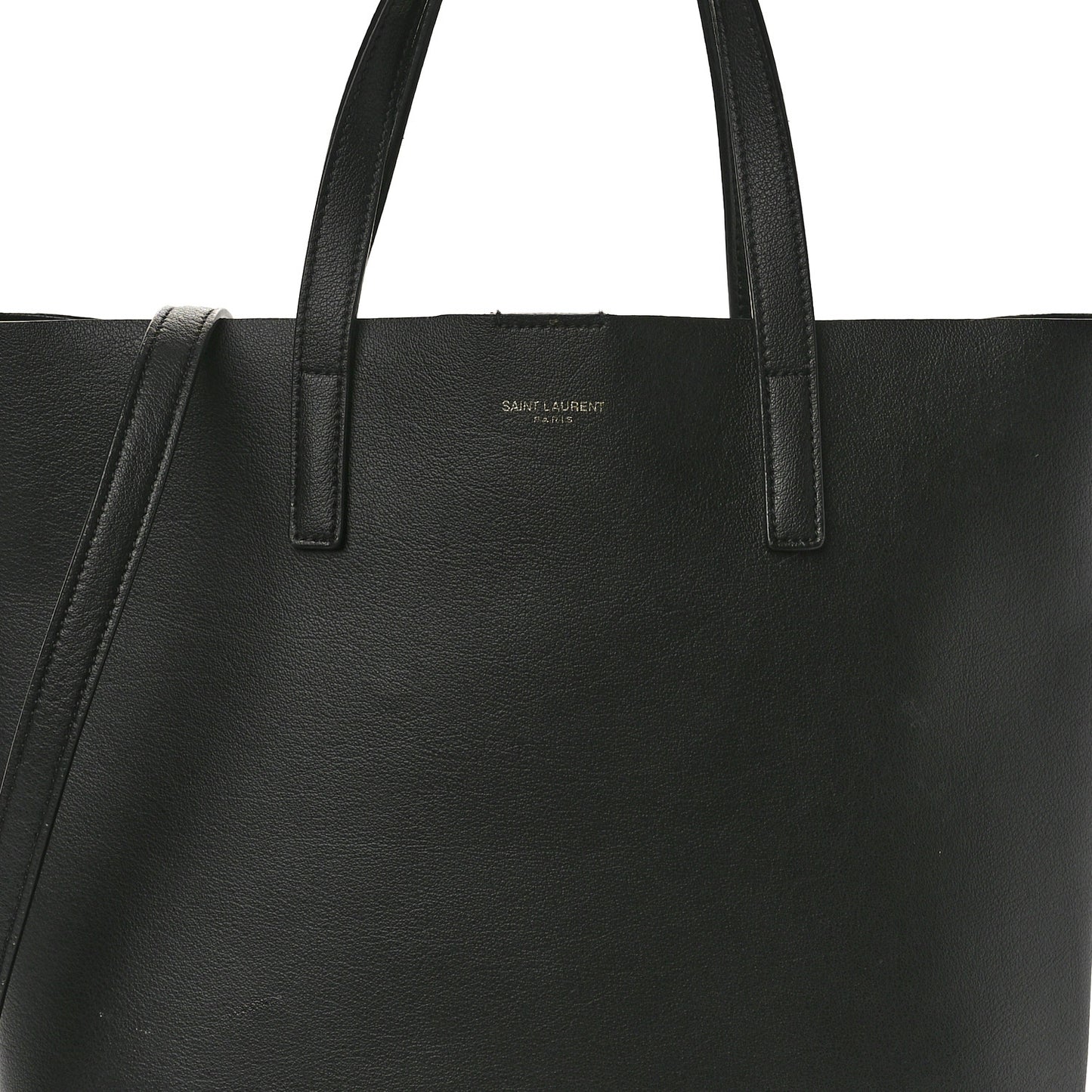 Calfskin Toy Shopping Tote Black