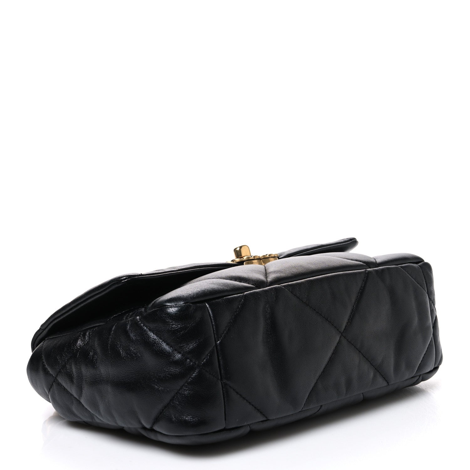 Chanel Lambskin Quilted Medium Chanel 19 Flap Black 4 of 10