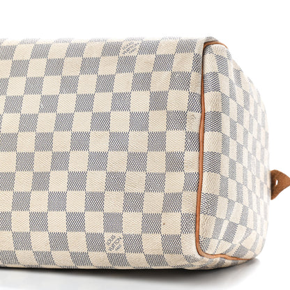 Louis Vuitton Damier Azur Speedy 30 6 of 13